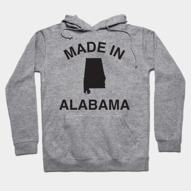 Made in Alabama Hoodie by elskepress